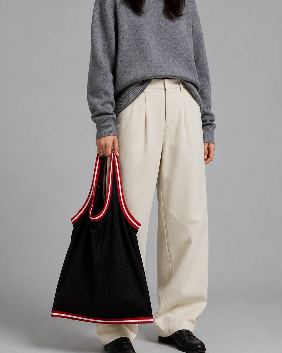 She Knows Ball Jersey Tote