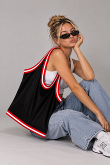 She Knows Ball Jersey Tote