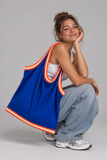 She Knows Ball Jersey Tote