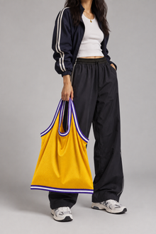 She Knows Ball Jersey Tote